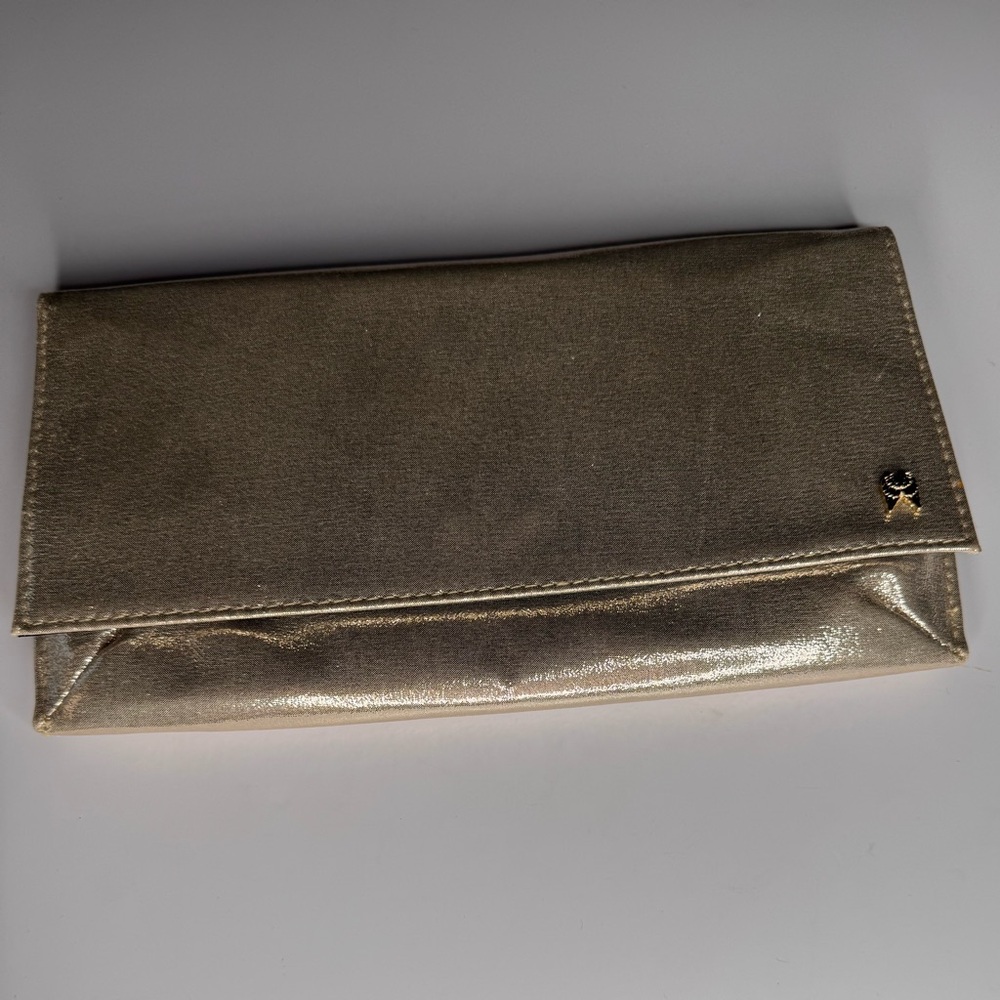Victoria's Secret Champagne Gold Limited Edition Angel Cosmetic Clutch, NWT